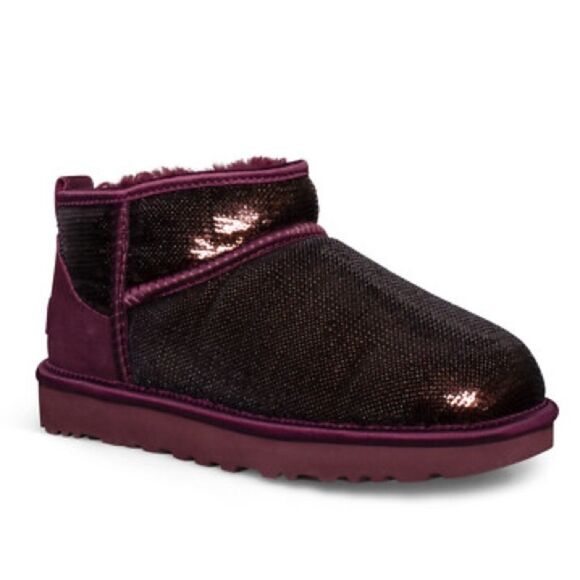 UGG Classic Ultra Mini Mirror Ball in wild grape - Picture 10 of 15